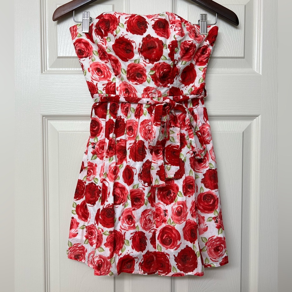 Forever 21 strapless cocktail dress